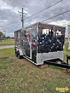 Kitchen Trailer Concession Food Trailer Air Conditioning Louisiana for Sale