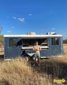 Kitchen Trailer Kitchen Food Trailer Air Conditioning Oklahoma for Sale