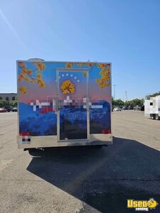 Kitchen Trailer Kitchen Food Trailer Diamond Plated Aluminum Flooring California for Sale