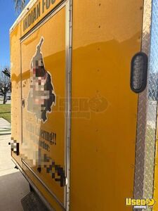 Kitchen Trailer Kitchen Food Trailer Diamond Plated Aluminum Flooring California for Sale