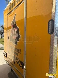 Kitchen Trailer Kitchen Food Trailer Diamond Plated Aluminum Flooring California for Sale