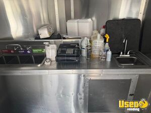 Kitchen Trailer Kitchen Food Trailer Diamond Plated Aluminum Flooring Florida for Sale