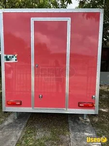 Kitchen Trailer Kitchen Food Trailer Diamond Plated Aluminum Flooring Florida for Sale