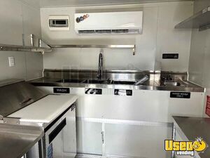 Kitchen Trailer Kitchen Food Trailer Diamond Plated Aluminum Flooring Florida for Sale