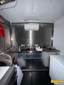 Kitchen Trailer Kitchen Food Trailer Diamond Plated Aluminum Flooring Texas for Sale