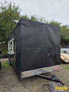 Kitchen Trailer Kitchen Food Trailer Diamond Plated Aluminum Flooring Texas for Sale