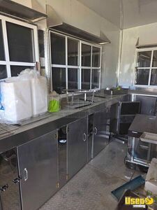 Kitchen Trailer Kitchen Food Trailer Diamond Plated Aluminum Flooring Texas for Sale