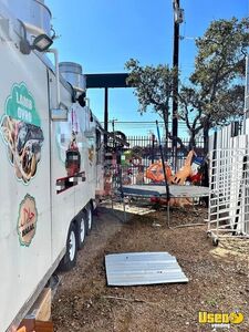 Kitchen Trailer Kitchen Food Trailer Diamond Plated Aluminum Flooring Texas for Sale