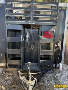 Kitchen Trailer Kitchen Food Trailer Diamond Plated Aluminum Flooring Texas for Sale