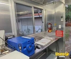 Kitchen Trailer Kitchen Food Trailer Exterior Customer Counter Florida for Sale