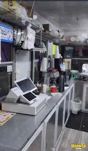 Kitchen Trailer Kitchen Food Trailer Exterior Customer Counter Florida for Sale