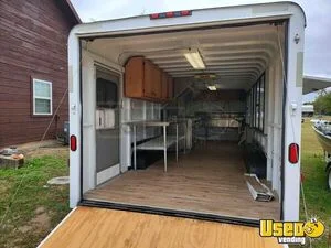Kitchen Trailer Kitchen Food Trailer Exterior Customer Counter Louisiana for Sale