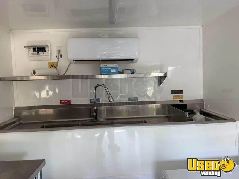 Kitchen Trailer Kitchen Food Trailer Exterior Customer Counter Louisiana for Sale