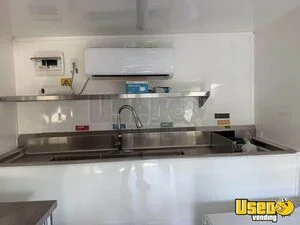 Kitchen Trailer Kitchen Food Trailer Exterior Customer Counter Louisiana for Sale