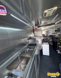 Kitchen Trailer Kitchen Food Trailer Exterior Customer Counter Texas for Sale