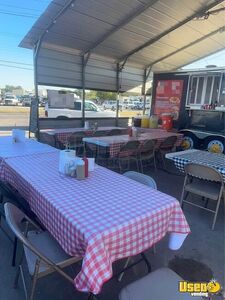 Kitchen Trailer Kitchen Food Trailer Exterior Customer Counter Texas for Sale