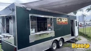 NEW - 8' x 24' Kitchen Food Concession Trailer with Fire Suppression System for Sale in Florida!