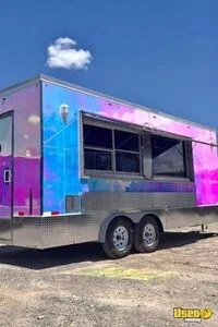 Well Equipped - 18' Kitchen Food Concession Trailer Mobile Vending Unit for Sale in New Mexico!