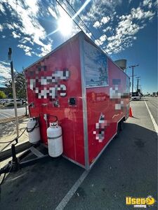 Kitchen Trailer Kitchen Food Trailer Stainless Steel Wall Covers California for Sale