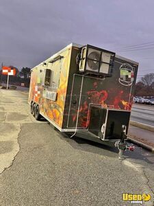 Kitchen Trailer Kitchen Food Trailer Stainless Steel Wall Covers Georgia for Sale