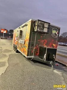 Kitchen Trailer Kitchen Food Trailer Stainless Steel Wall Covers Georgia for Sale