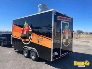 Like New - Kitchen Food Trailer with Fire Suppression System for Sale in Texas!