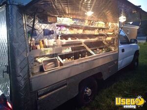 2001 GMC Sierra Lunch Serving Food Truck Canteen Truck Mobile Food Unit for Sale in Illinois!