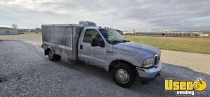 2004 Ford F350 Lunch Serving Canteen Food Truck w/ Thermo King Refrigeration + Plano Catering Box for Sale in Indiana!