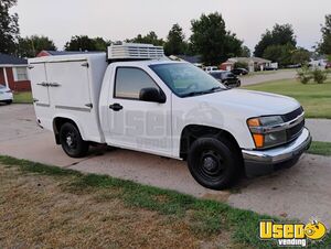 2008 Chevrolet Colorado Lunch Serving Food Truck with Refrigeration Box for Sale in Oklahoma!