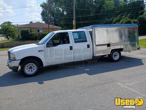 2004 Ford F350 Lunch Serving Hotshot Food Truck Canteen Truck Mobile Food Catering Unit for Sale in Pennsylvania!