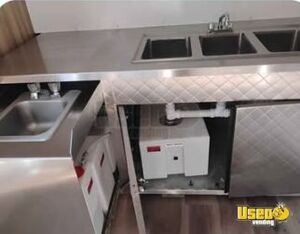 Mini Donut Trailer Bakery Trailer Exterior Customer Counter North Carolina for Sale