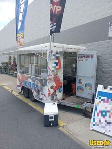 Mini Donut Trailer Bakery Trailer Food Warmer Pennsylvania for Sale