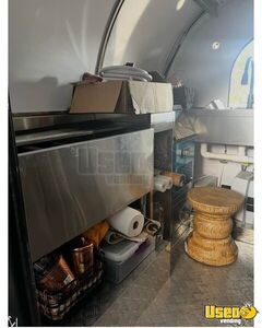 Mobile Bar Beverage - Coffee Trailer Diamond Plated Aluminum Flooring British Columbia for Sale