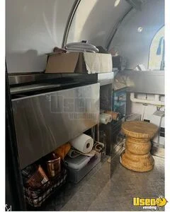 Mobile Bar Beverage - Coffee Trailer Diamond Plated Aluminum Flooring British Columbia for Sale
