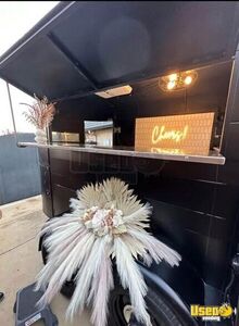 Mobile Bar Beverage - Coffee Trailer Exterior Customer Counter California for Sale