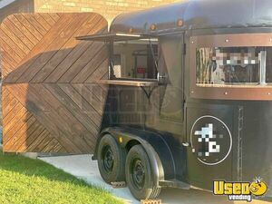 Mobile Bar Beverage - Coffee Trailer Exterior Customer Counter Texas for Sale