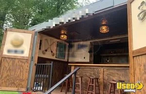 Mobile Bar Trailer Beverage - Coffee Trailer Interior Lighting South Carolina for Sale