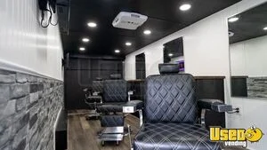Mobile Barbershop Trailer Mobile Hair & Nail Salon Truck Air Conditioning Texas for Sale