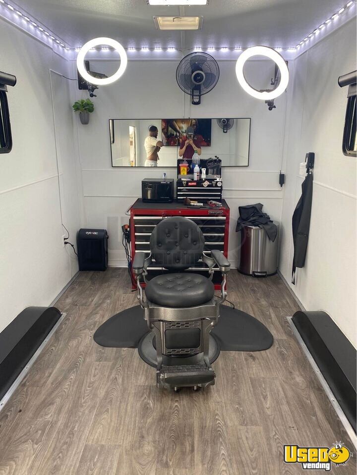 Mobile Hair Salon Trailer Used on Wheels in Great Shape