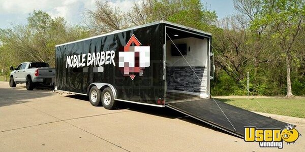 Mobile Barbershop Trailer Other Mobile Business Texas for Sale