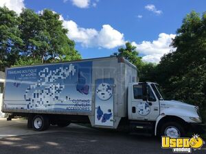 2002 International DIESEL 4300 Box Truck w/ Dressing Room for Sale in Michigan!