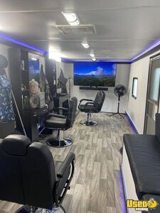 2006 28' New American Tribute Wrap Trailer with Bathroom | Mobile Barbershop for Sale in Texas!