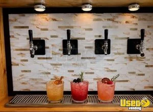 Mobile Tap Bar Beverage - Coffee Trailer Custom Wheels Colorado for Sale