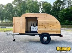 Mobile Tap Bar Beverage - Coffee Trailer Interior Lighting Colorado for Sale