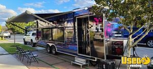 Mobile Video Game Trailer Party / Gaming Trailer Awning Florida for Sale