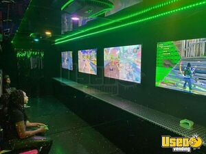 Mobile Video Game Trailer Party / Gaming Trailer Interior Lighting Florida for Sale