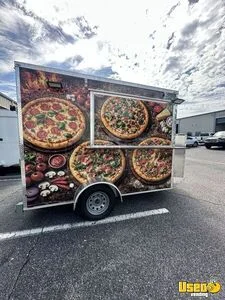 NEW - 2026 7' x 10' Pizza Concession Trailer Mobile Vending Unit for Sale in Florida!