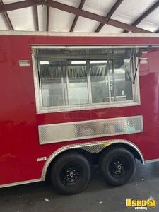 NEW - 2027 8.5' x 20' Kitchen Food Concession Trailer with Fire Suppression for Sale in Massachusetts!