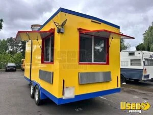 2026 8' x 18' Newly Built Food Concession Trailer with Fire Suppression System for Sale in Oregon!