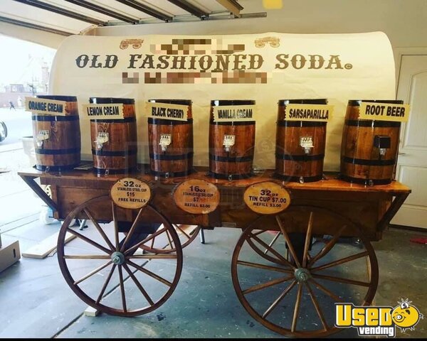 Old Fashioned Soda Trailer Beverage - Coffee Trailer Utah for Sale